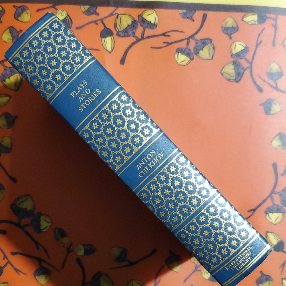 Anton Chekhov Plays and Stories Book - Elegant Blue Edition